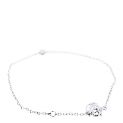 Cartier 18K White Gold Diamond SM D'Amour Bracelet 3 of 5