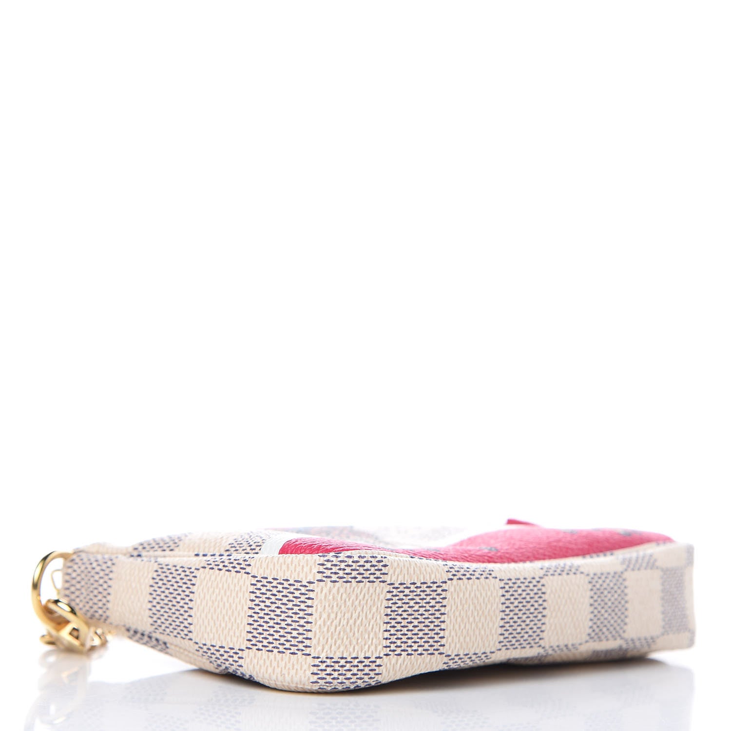 Louis Vuitton Damier Azur 2017 Christmas Animation Mini Pochette Accessories 4 of 8