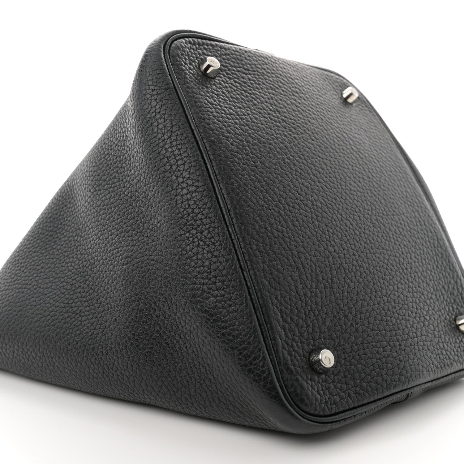 Hermes Taurillon Clemence Picotin Lock 22 MM Black 9 of 10