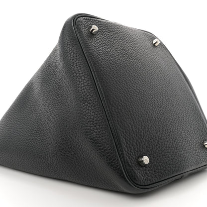 Hermes Taurillon Clemence Picotin Lock 22 MM Black 9 of 10