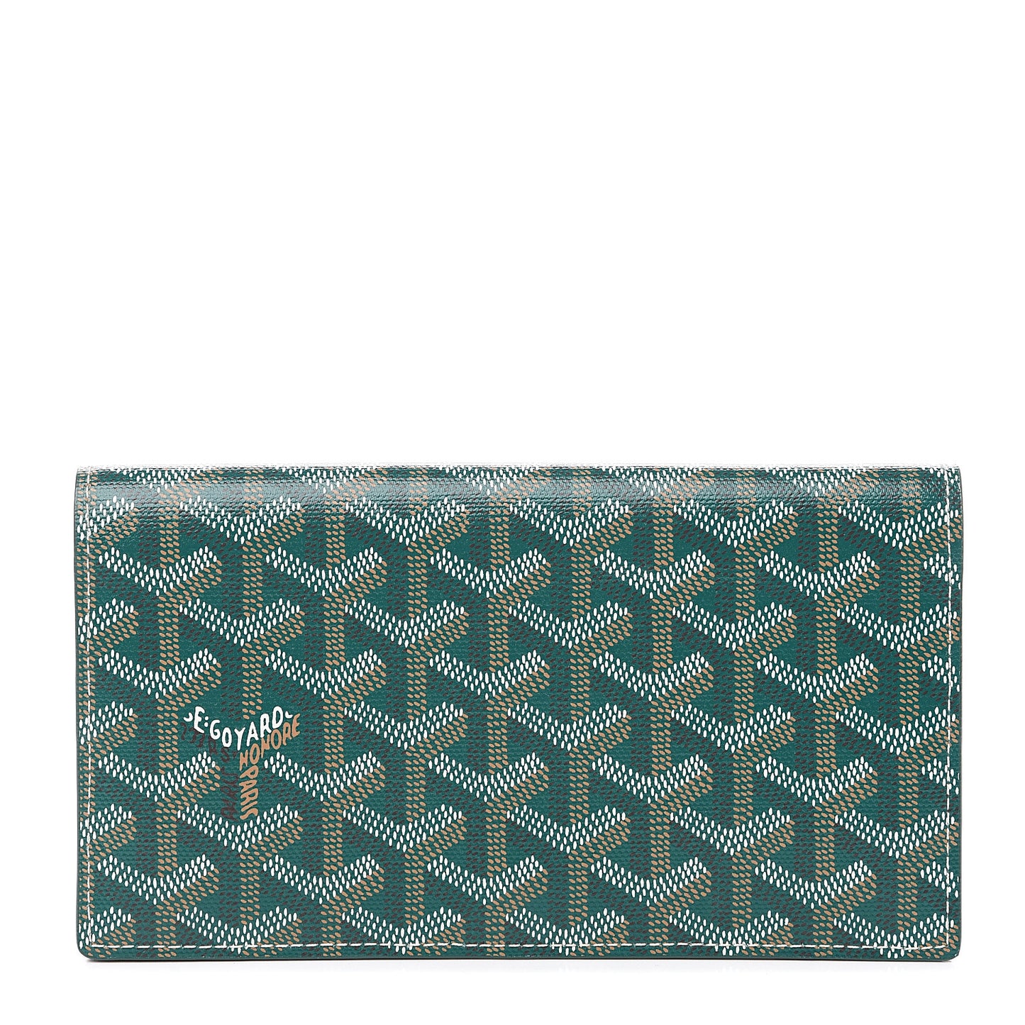 Goyardine Richelieu Wallet Green