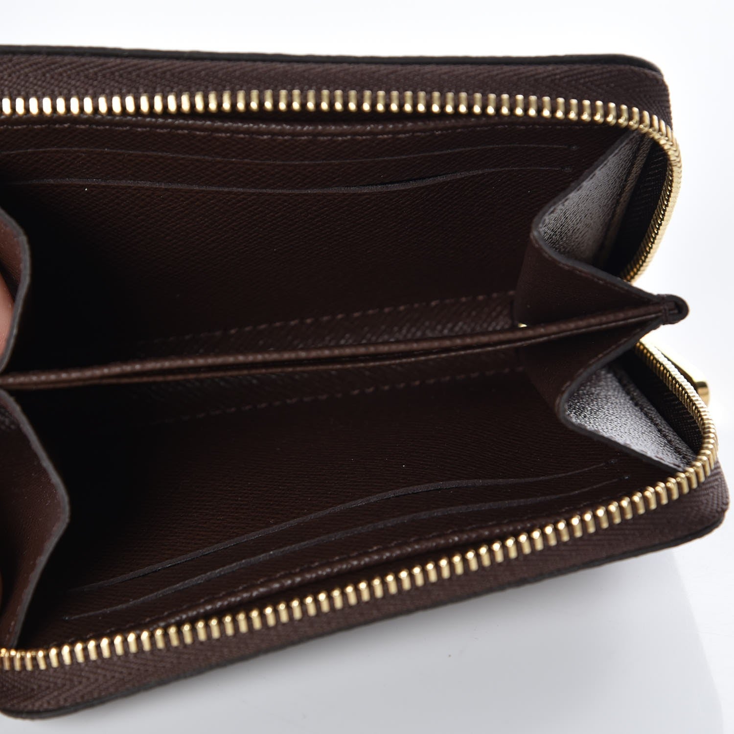 Louis Vuitton Damier Ebene Zippy Coin Purse 5 of 6