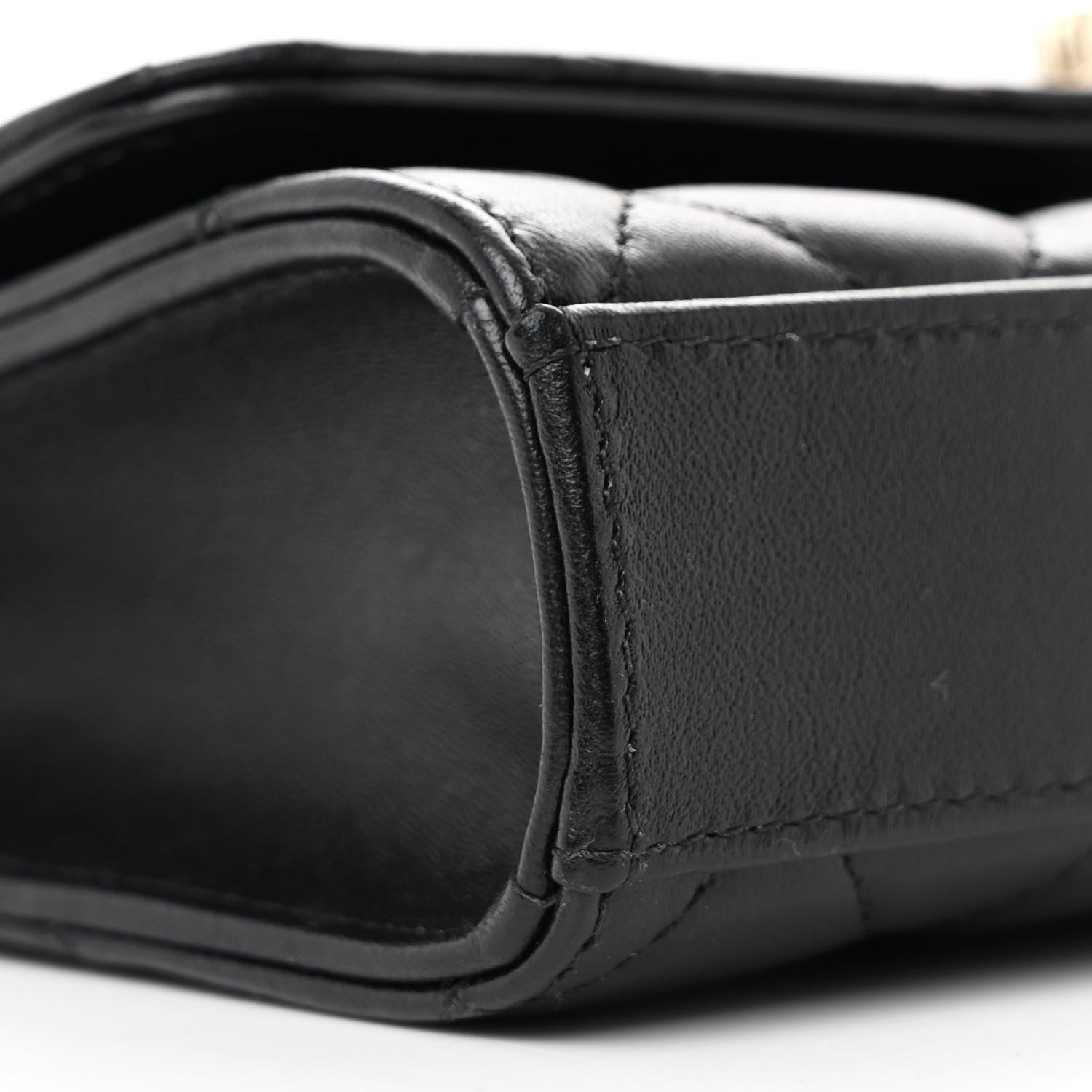 Chanel Lambskin Quilted Trendy CC Flap Phone Holder With Chain Black 9 of 11