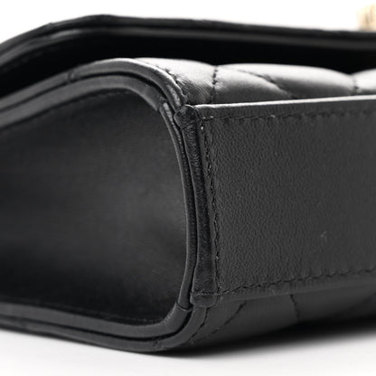 Chanel Lambskin Quilted Trendy CC Flap Phone Holder With Chain Black 9 of 11