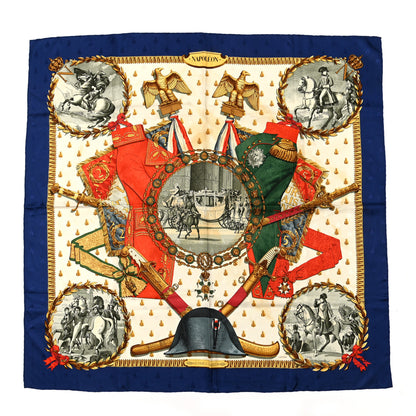 Hermes Silk Napoleon Scarf 90 1 of 8