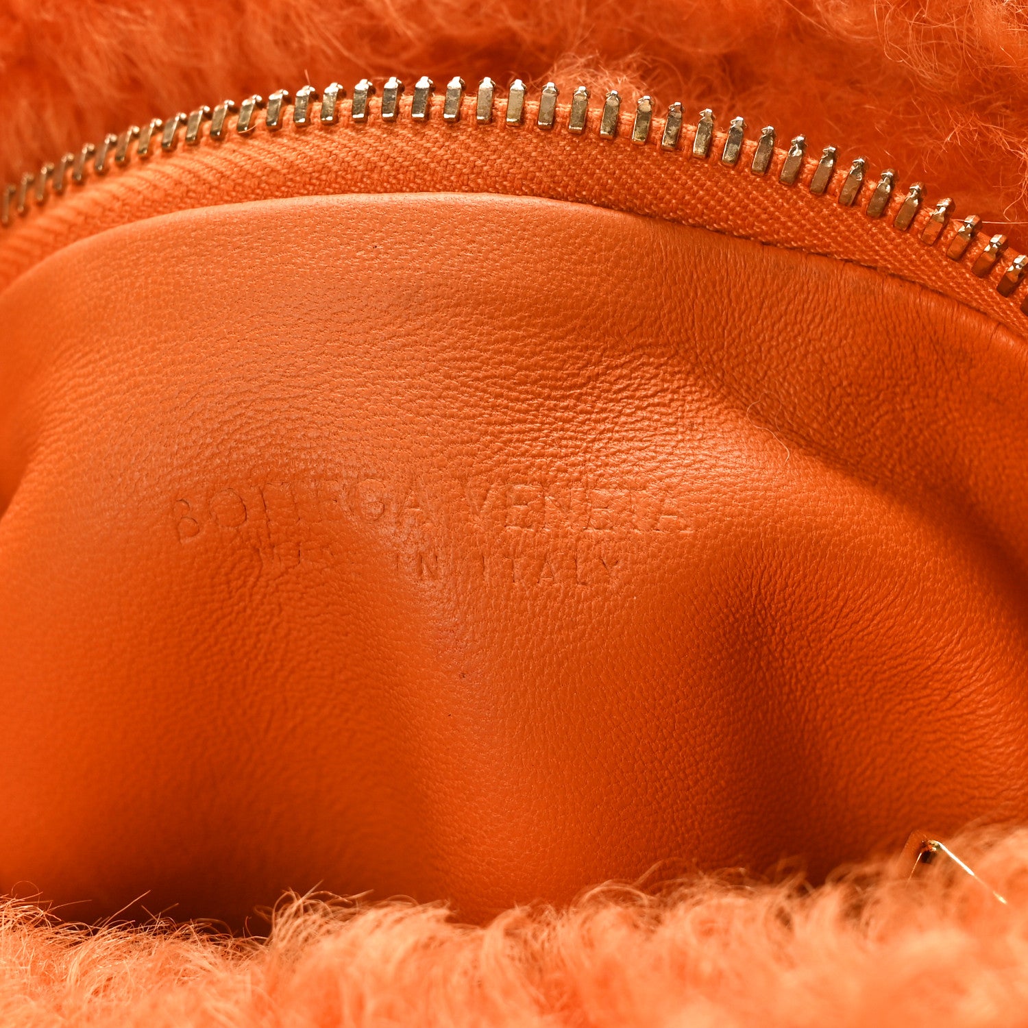 Bottega Veneta Shearling Mini Jodie Light Orange 6 of 8