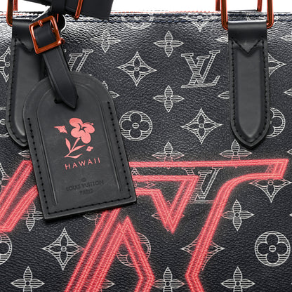 Louis Vuitton Monogram Upside Down Keepall Bandouliere 50 Ink 7 of 9