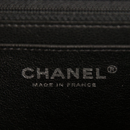 Chanel Lambskin Quilted Mini Rectangular Flap Black 7 of 8