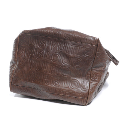 Louis Vuitton Monogram Paris Souple Whisper GM Chocolate 4 of 7