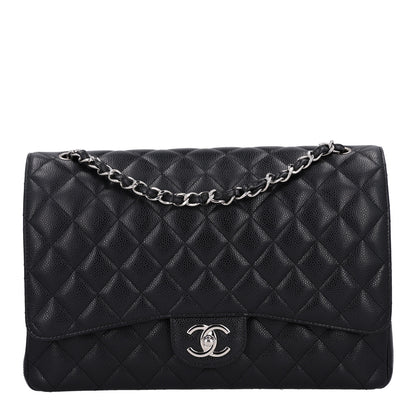 Chanel Caviar Quilted Maxi Double Flap Black 1 of 10