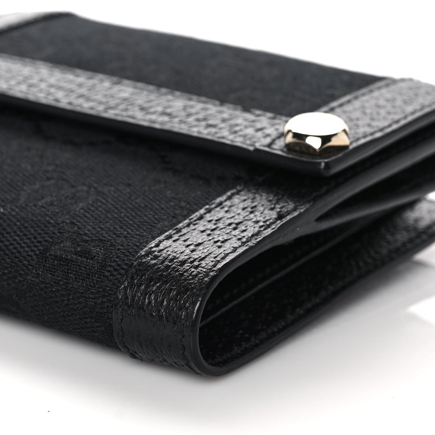 Monogram Charmy French Flap Wallet Black