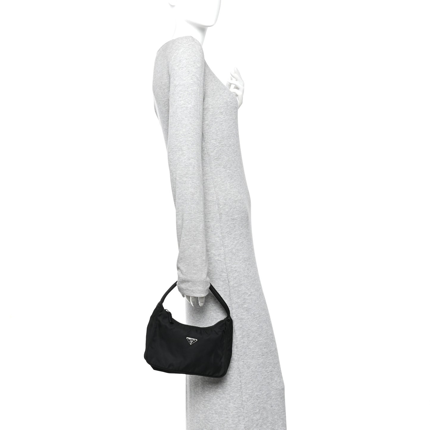 Tessuto Nylon Mini Re-Edition 2000 Bag Black