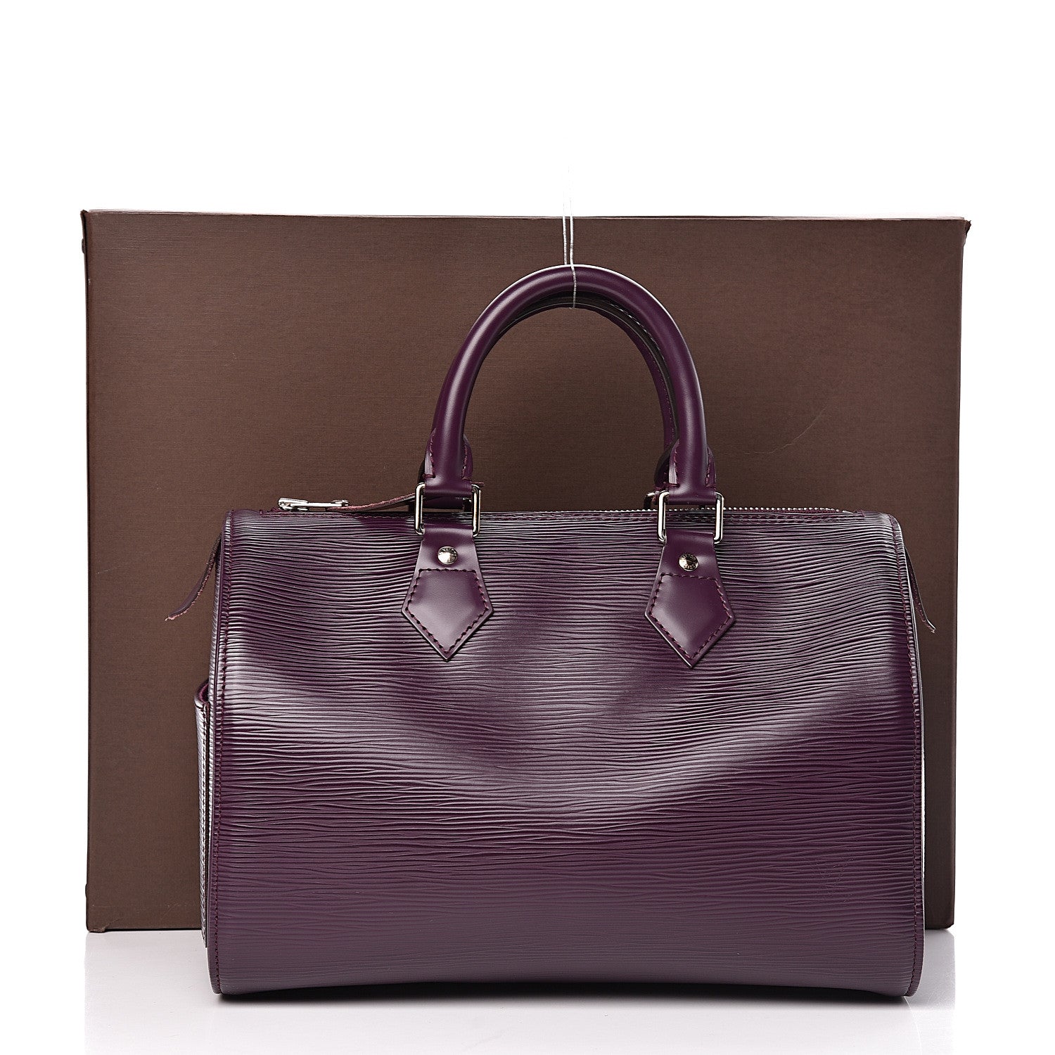 Louis Vuitton Epi Speedy 25 Cassis 10 of 10