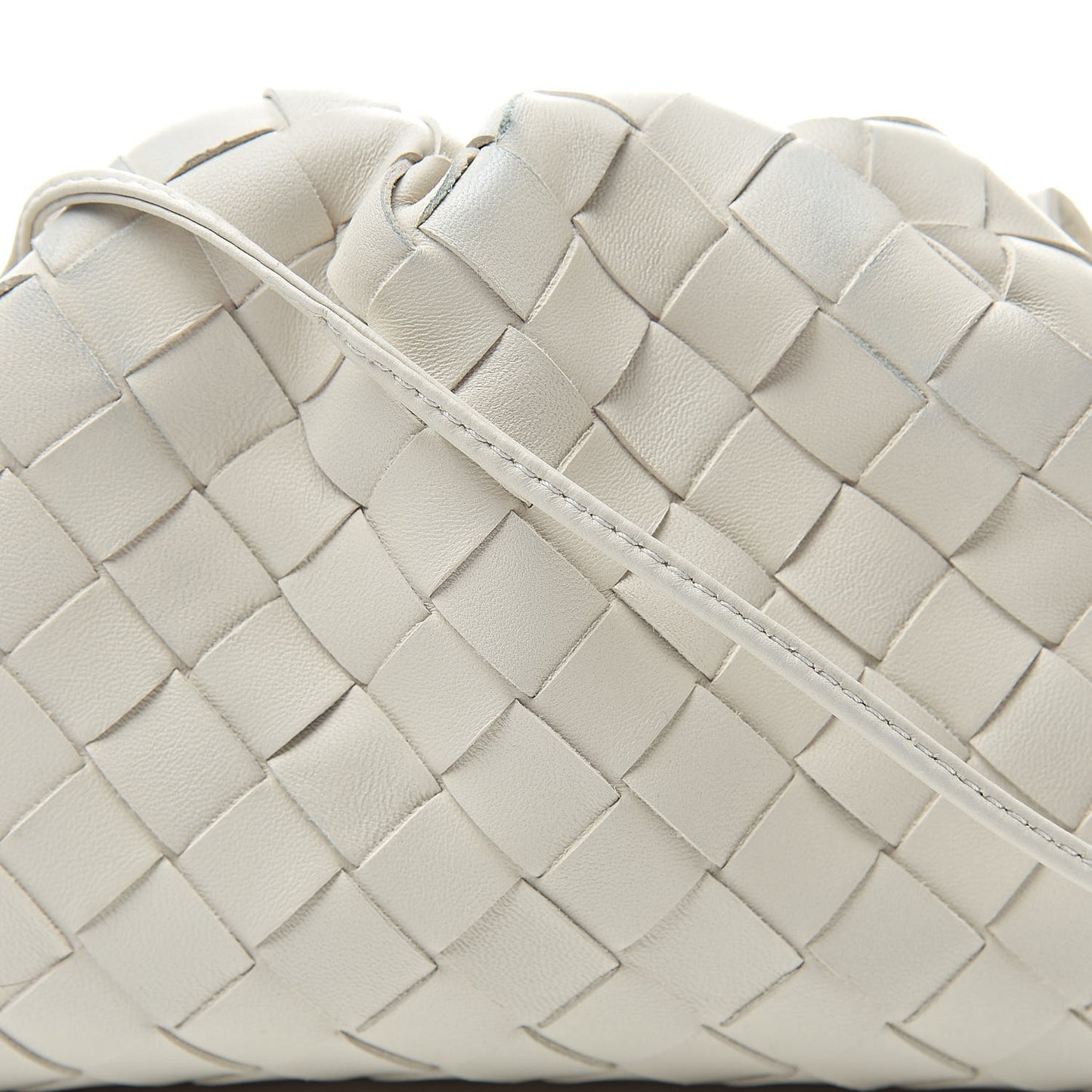 Nappa Intrecciato The Mini Pouch Plaster
