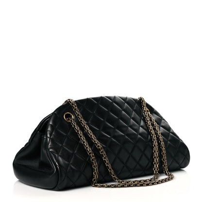 Chanel Lambskin Quilted Medium Just Mademoiselle Black 3 of 10