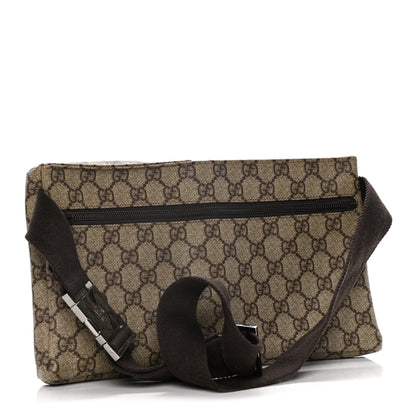 Gucci GG Plus Monogram Web Belt Bag Dark Brown 3 of 10