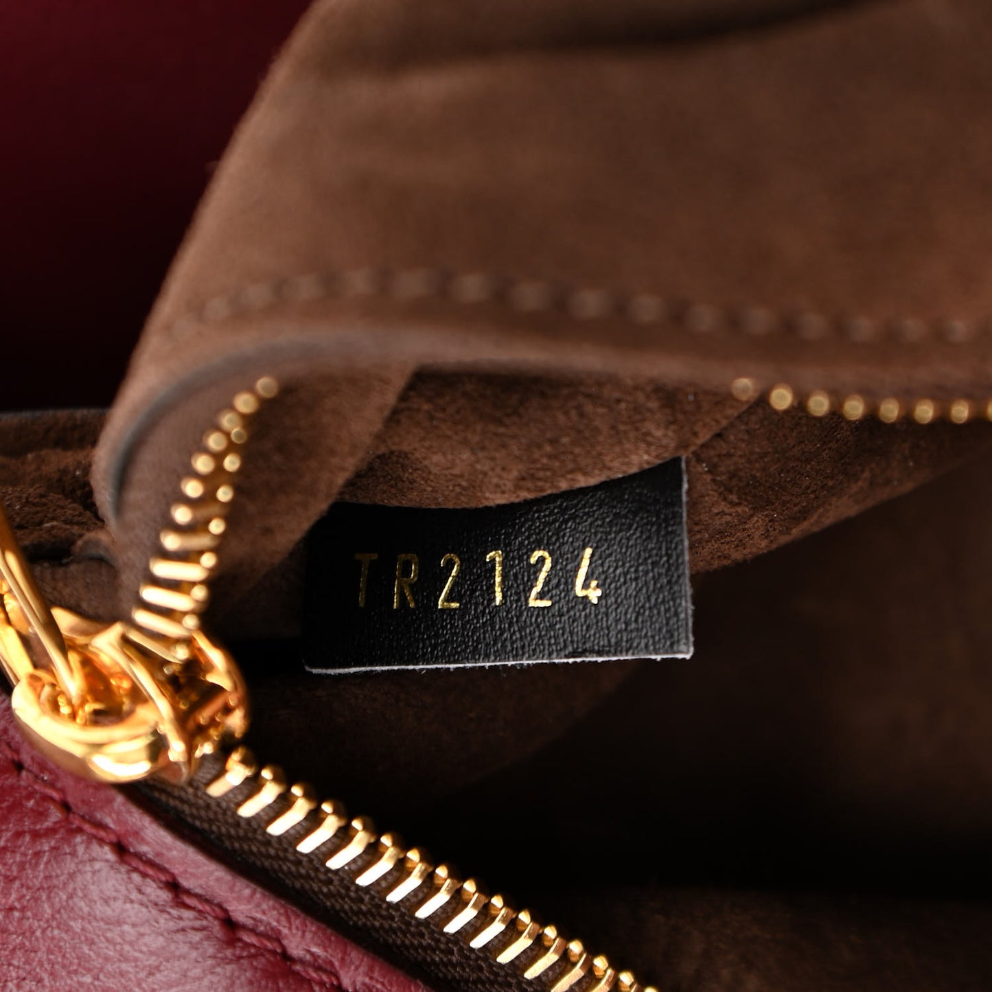 Monogram Cuir Orfevre Tote W PM Prunille