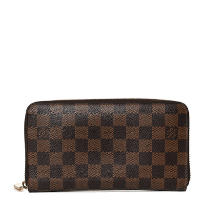 Louis Vuitton Damier Ebene Zippy Organizer Wallet 1 of 12