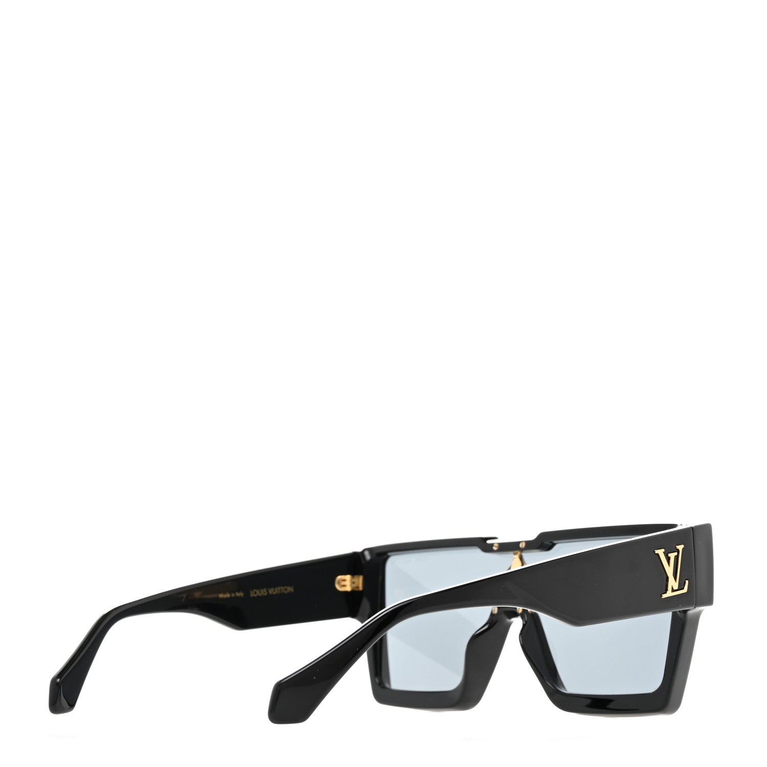 Louis Vuitton Acetate Swarovski Crystal Cyclone Sunglasses Z1578W Black 4 of 8