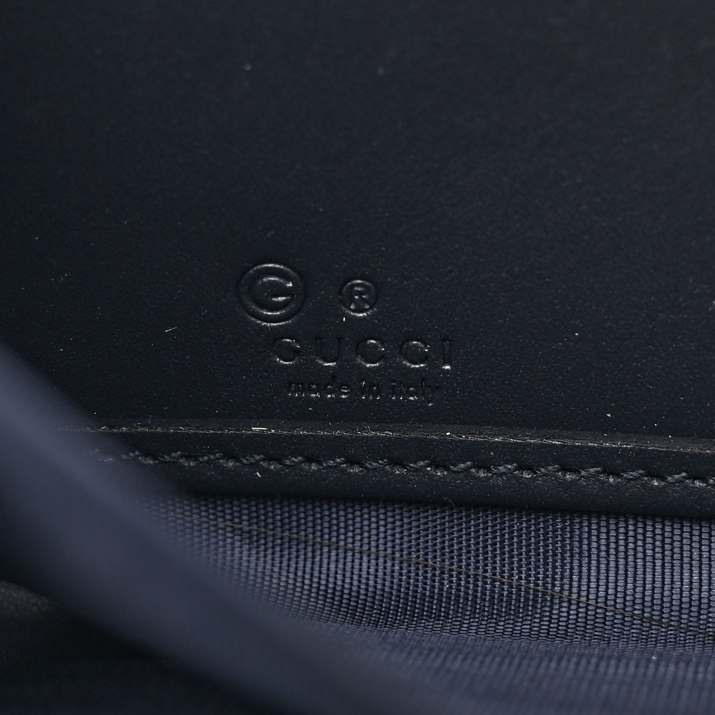 GG Supreme Monogram Blooms Zip Around Wallet Blue