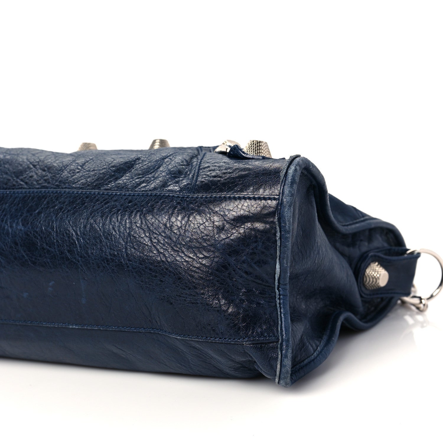 Balenciaga Agneau Giant 21 Silver Hardware City Marine 8 of 10