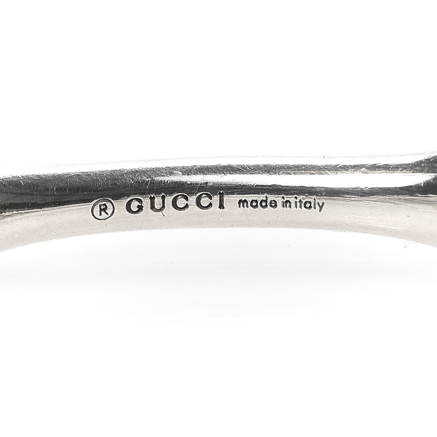 Gucci Sterling Silver Bamboo Hoop Earrings 5 of 5