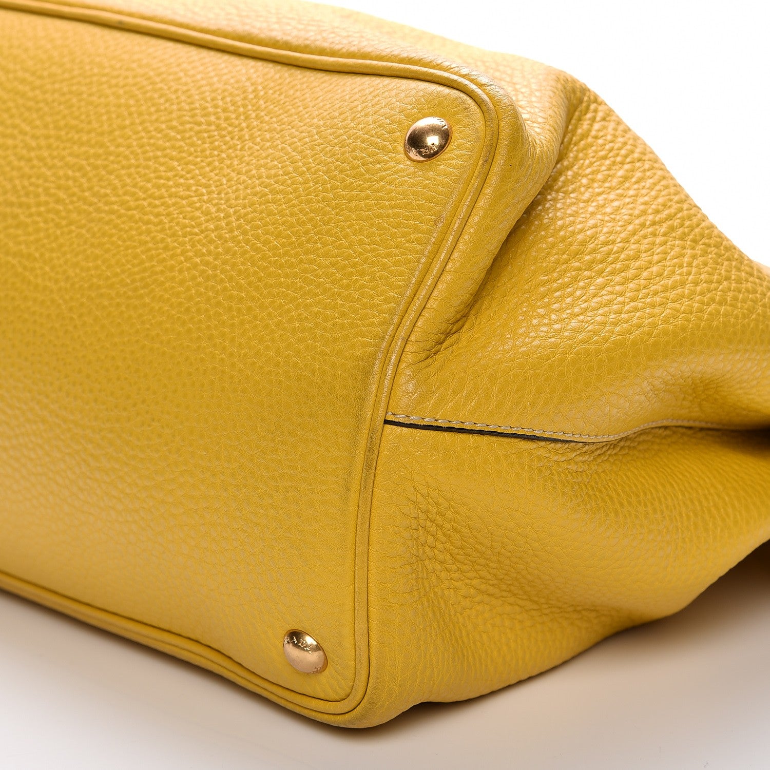 Prada Vitello Daino Tote Mimosa 8 of 11
