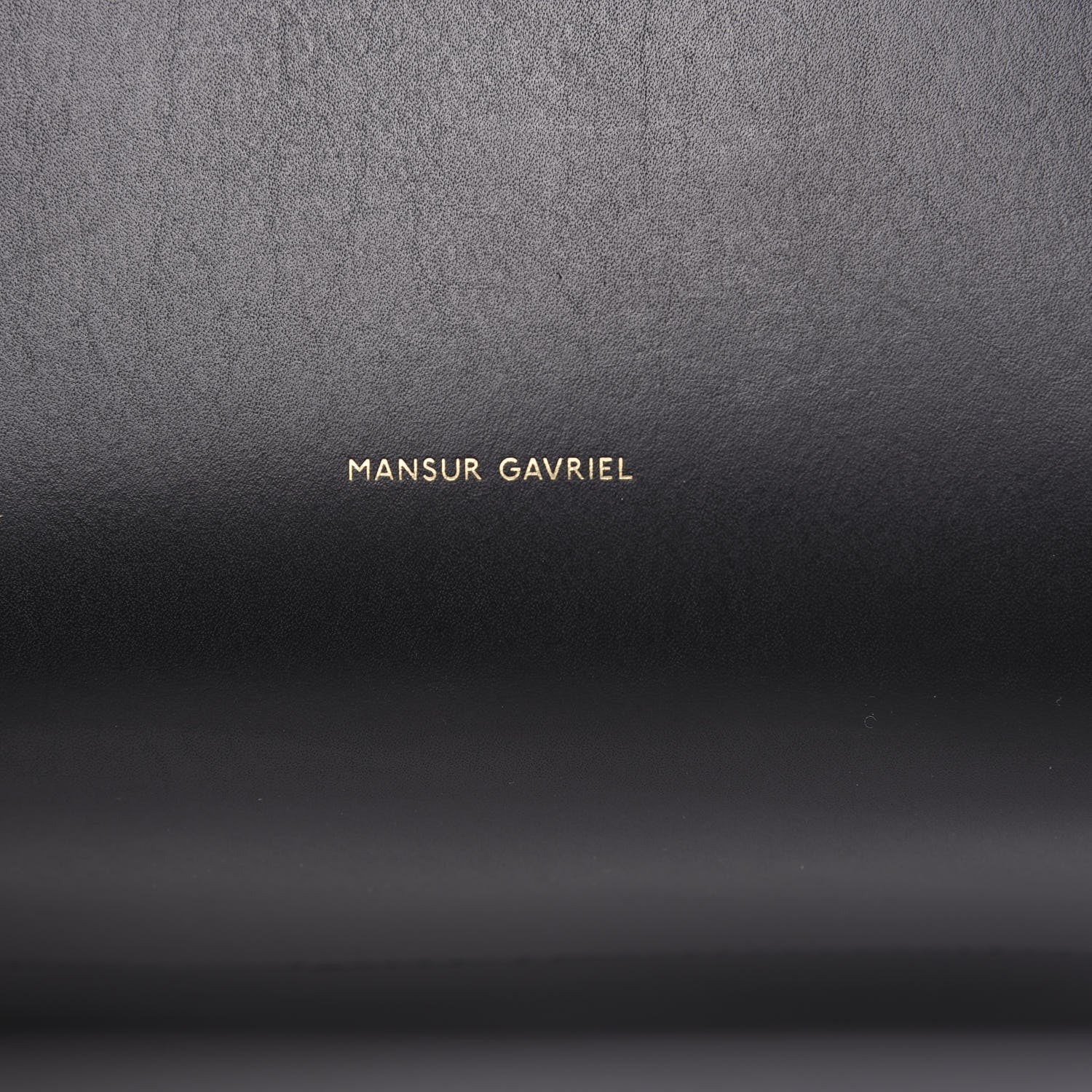 Mansur Gavriel Vegetable Tanned Calfskin Bucket Bag Black Ballerina 7 of 8
