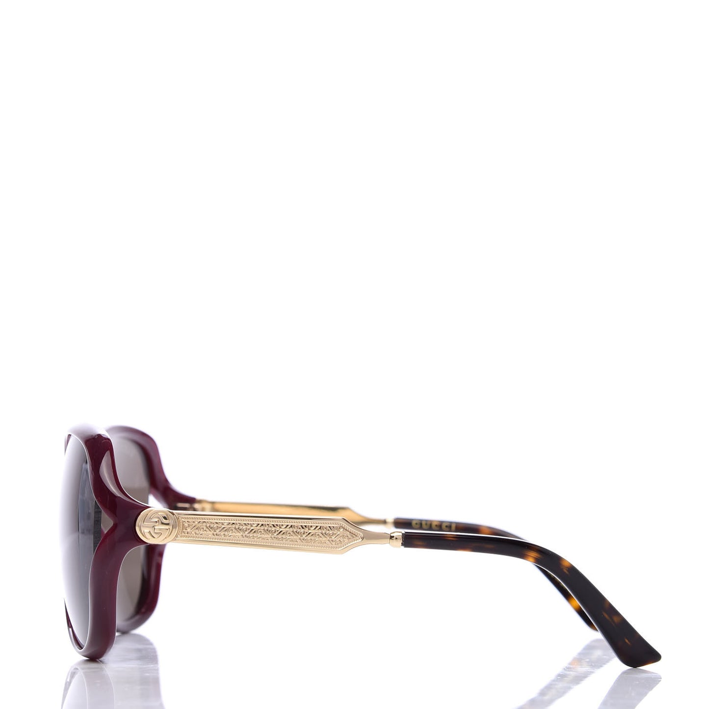 Acetate Oversized Butterfly Sunglasses GG 0076S Purple