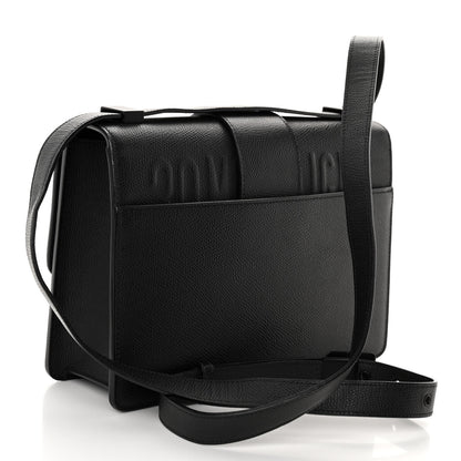 Christian Dior Ultra Matte Grained Calfskin 30 Montaigne Flap Bag Black 3 of 9