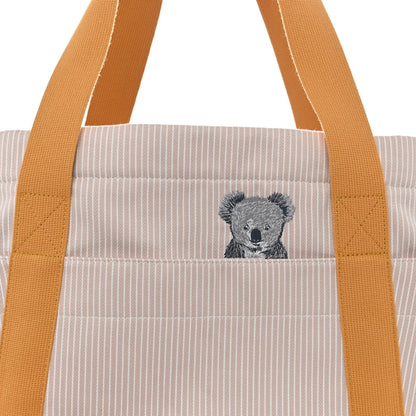 Hermes Cotton Canvas Passe-Passe Nappy Tote Bag 9 of 13