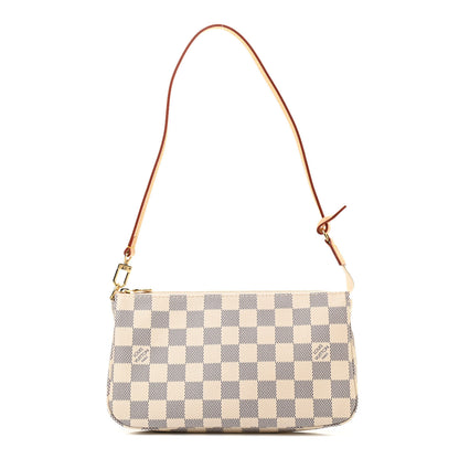 Louis Vuitton Damier Azur Pochette Accessories NM 1 of 8