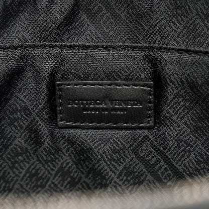 Bottega Veneta Nappa Intrecciato Wristlet Zip Wallet Black 6 of 6