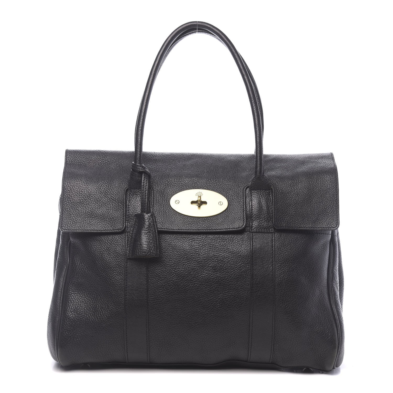 Mulberry Natural Leather Bayswater Black 1 of 14