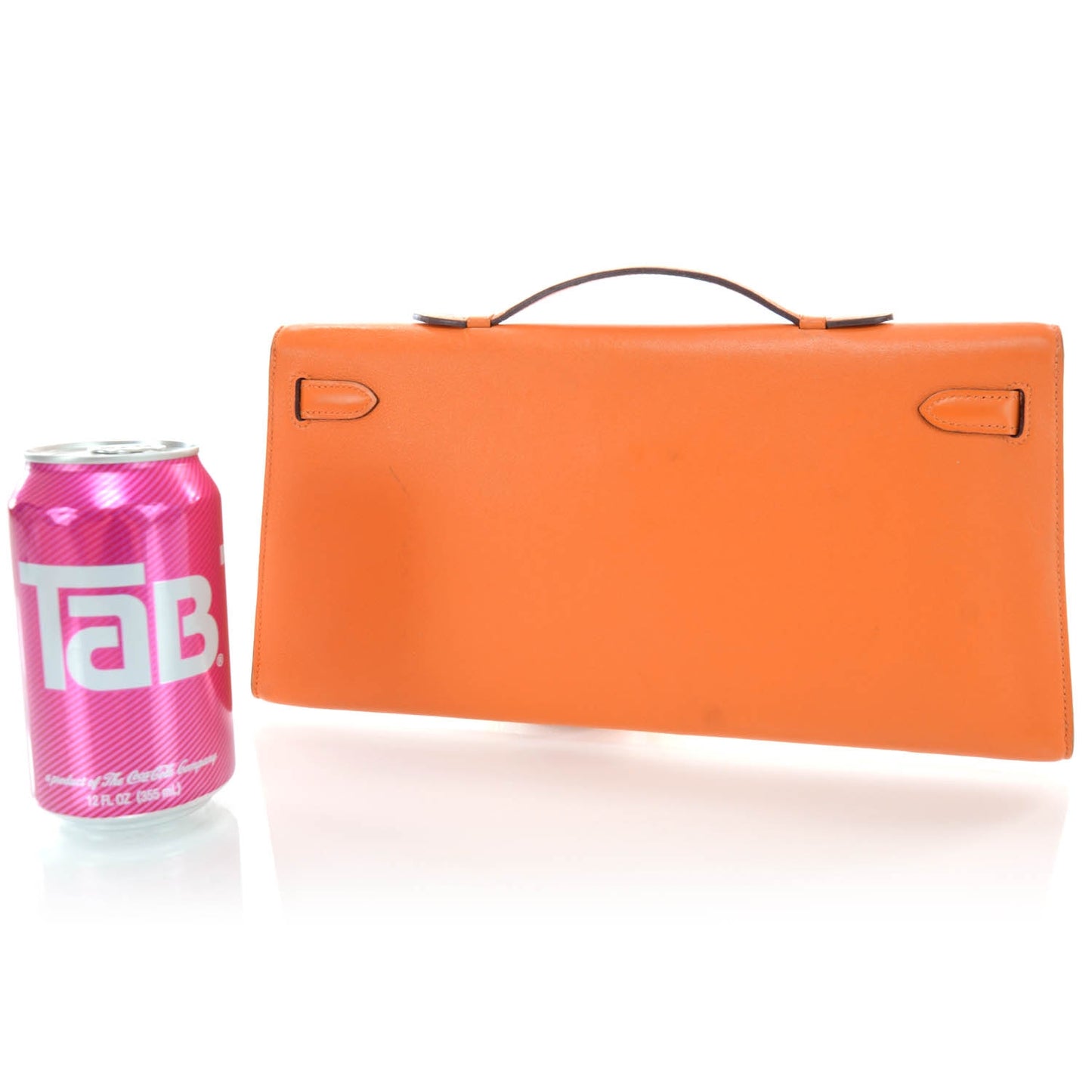 Swift Kelly Cut Clutch Pochette Orange