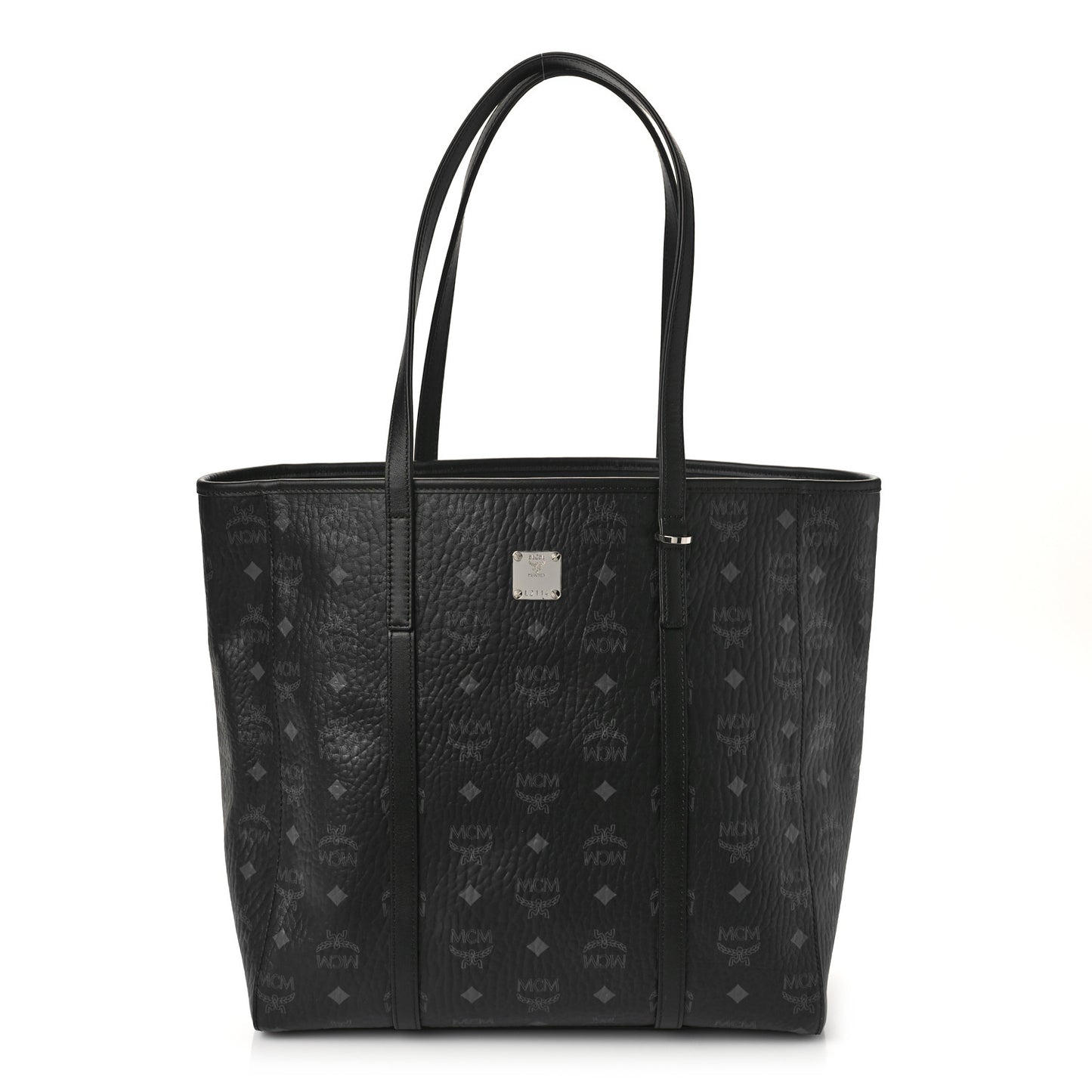 Visetos Medium Toni Shopper Tote Black