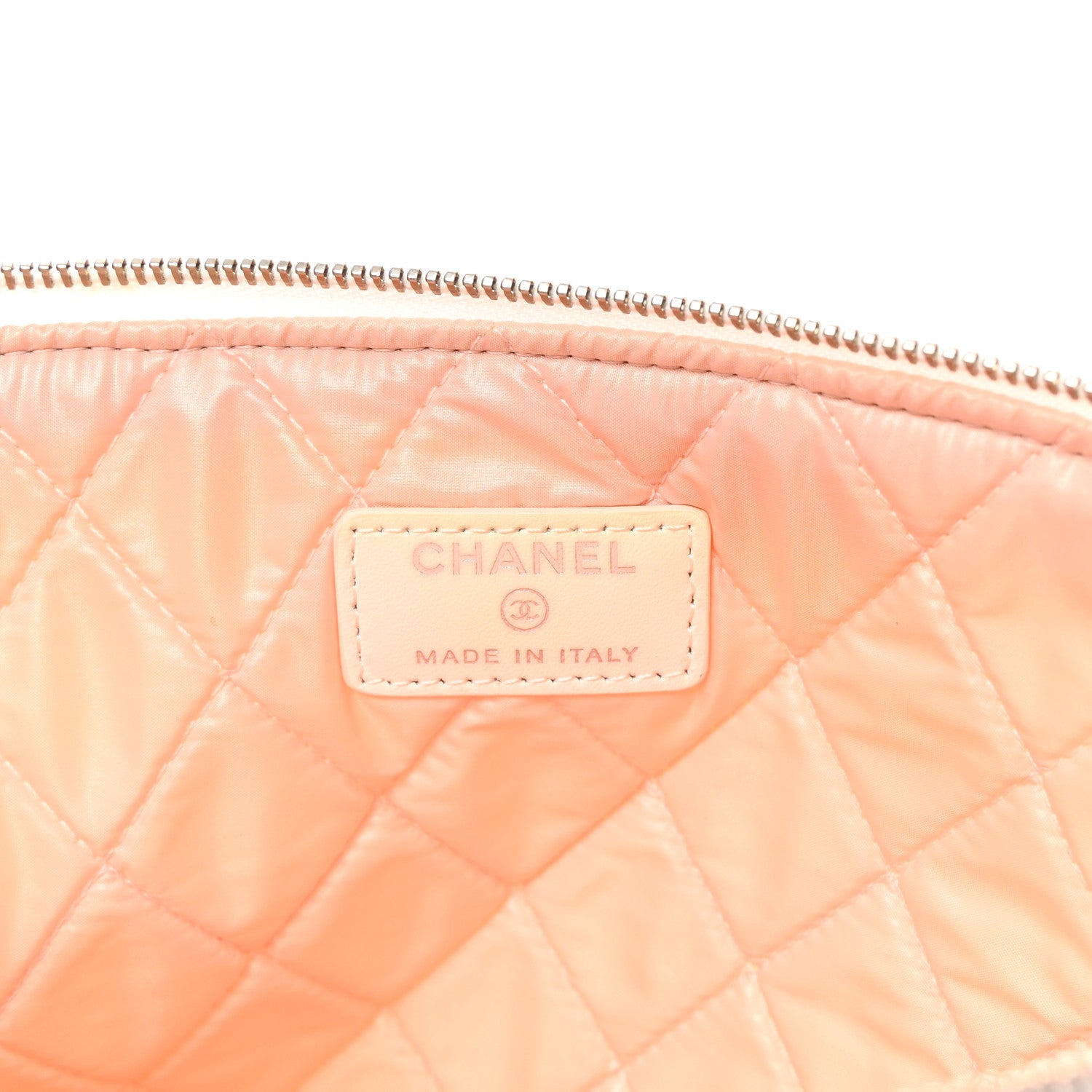 Chanel Canvas Medium Coco Cuba Cosmetic Case Yellow Turquoise 6 of 7