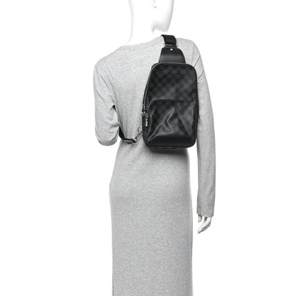 Louis Vuitton Damier Graphite Avenue Sling Backpack 2 of 10