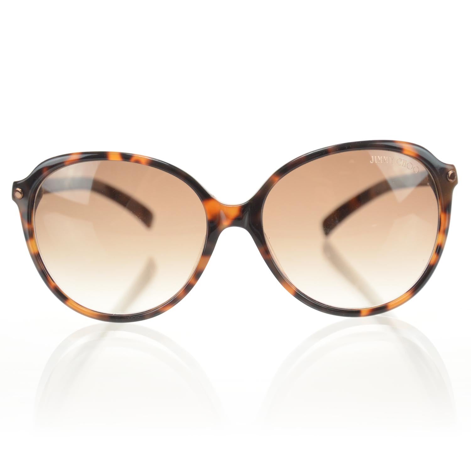 Jimmy Choo Tortoise Alison Sunglasses 2 of 7