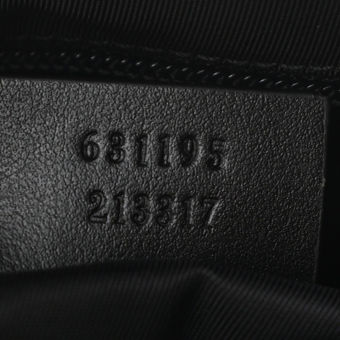 Techno Canvas Selleria Calfskin Web Small Flat Messenger Bag Black