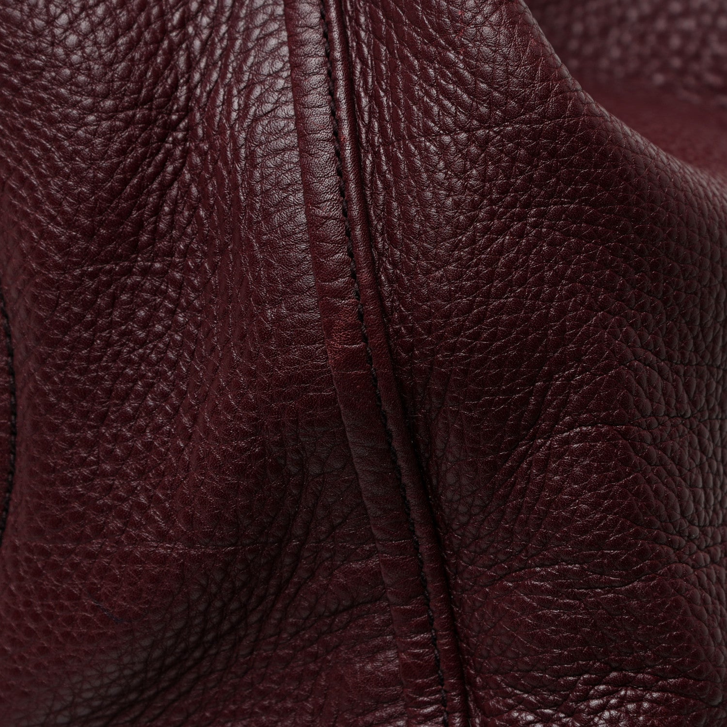 Gucci Pebbled Calfskin Medium Soho Shoulder Bag Bordeaux 15 of 24