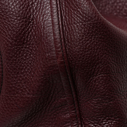 Gucci Pebbled Calfskin Medium Soho Shoulder Bag Bordeaux 15 of 24