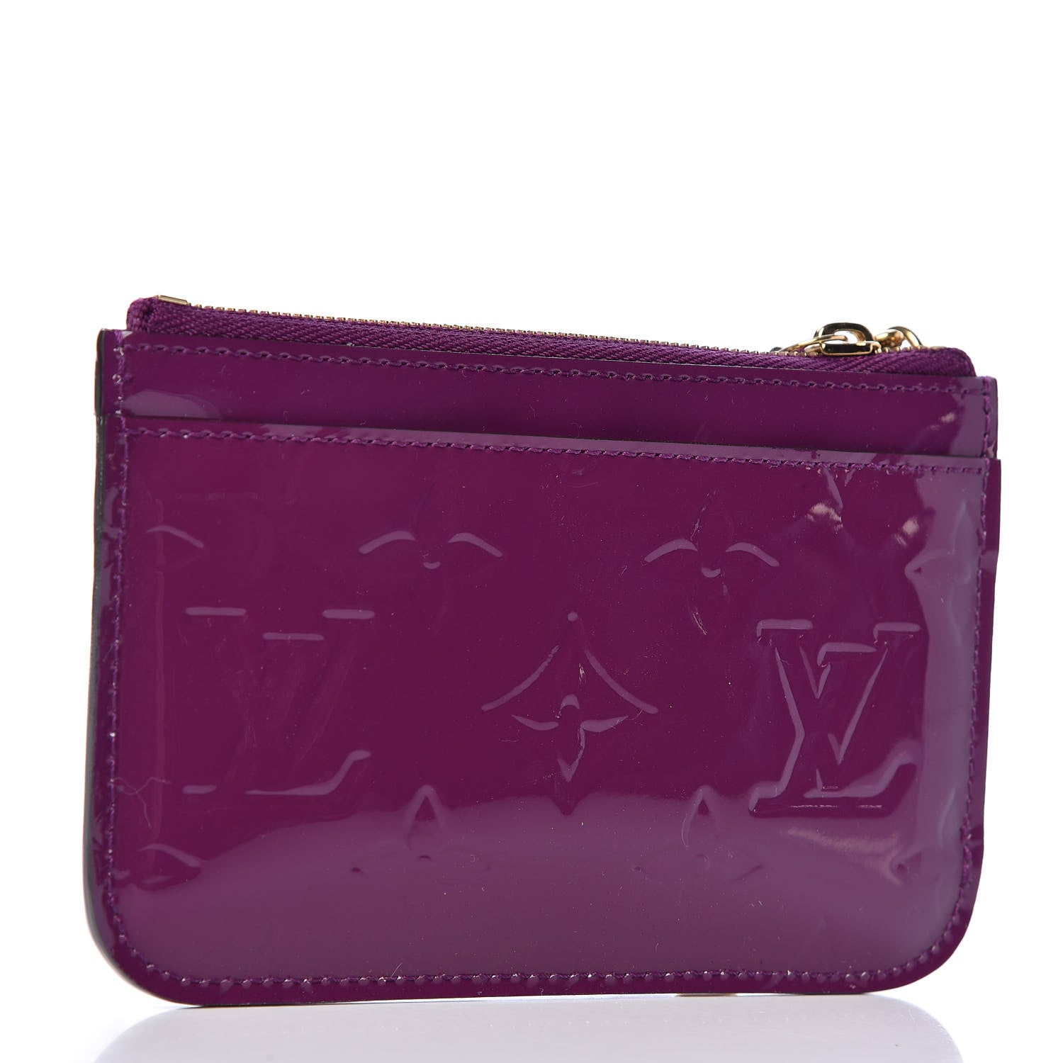 Louis Vuitton Vernis Key Pouch Amethyste 3 of 7