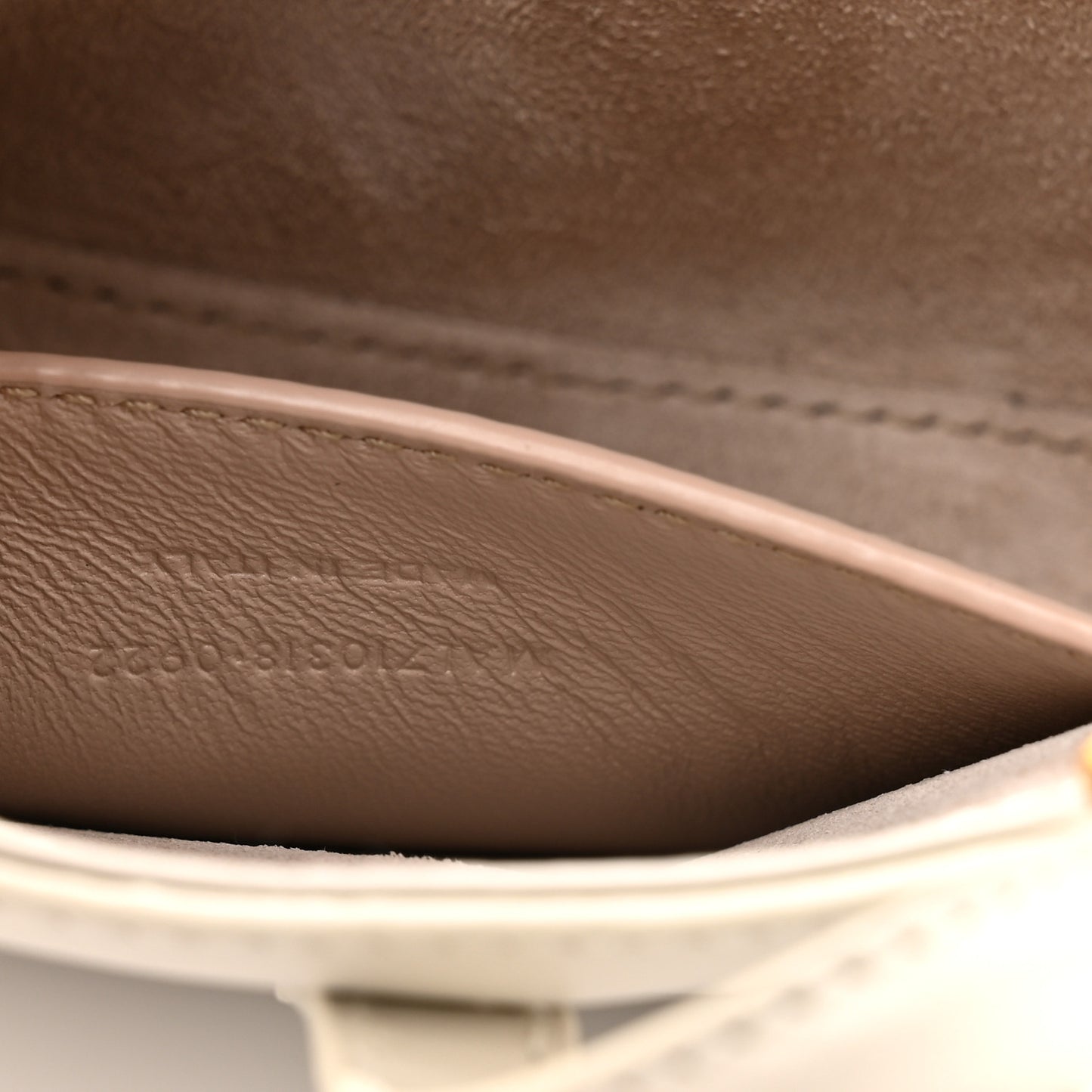 Smooth Calfskin Le 5 A 7 Mini Hobo Blanc Vintage