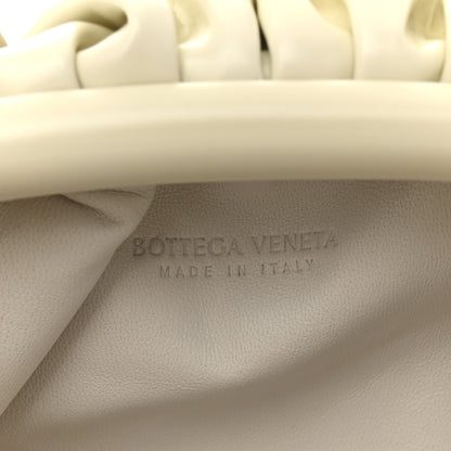 Bottega Veneta Patent Mini Pouch Chalk 6 of 11