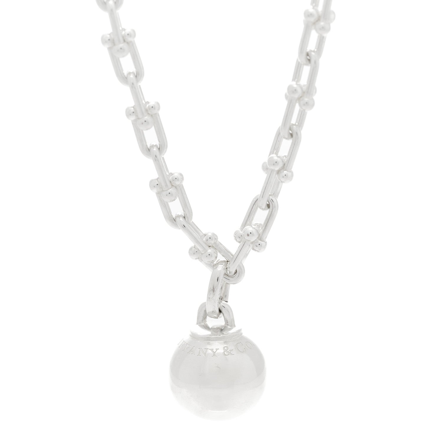 Tiffany Sterling Silver HardWear Wrap Necklace 5 of 6