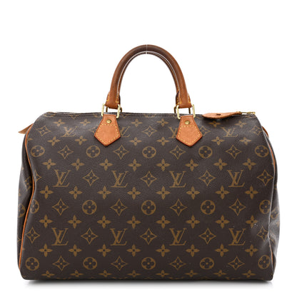 Louis Vuitton Monogram Speedy 35 1 of 15