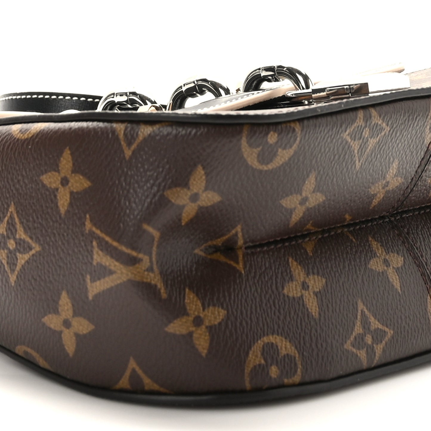 Calfskin Monogram Chain It Bag PM Black
