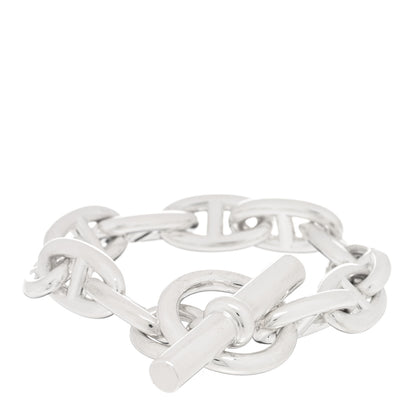 Hermes Sterling Silver GM Chaine d'Ancre Bracelet 2 of 3