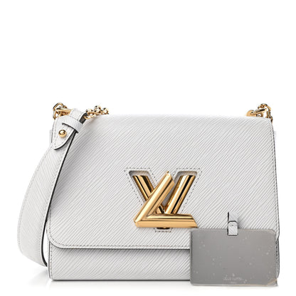 Louis Vuitton Epi Twist Shoulder Bag MM White 1 of 4